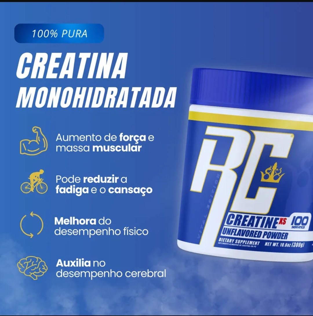 Creatina monohidratada Ronnie Coleman 300g - Imagem 2