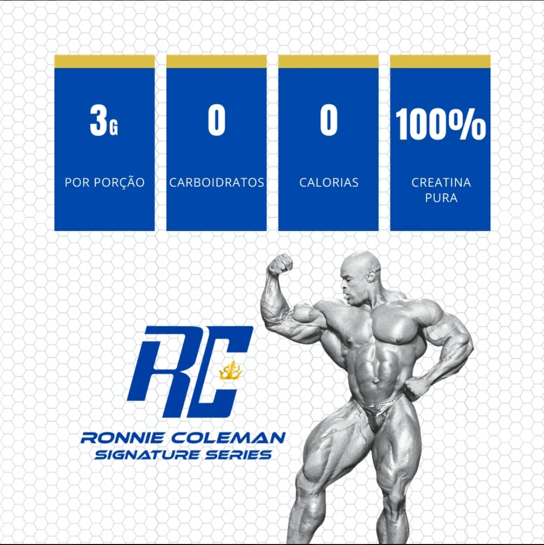 Creatina monohidratada Ronnie Coleman 300g - Imagem 3