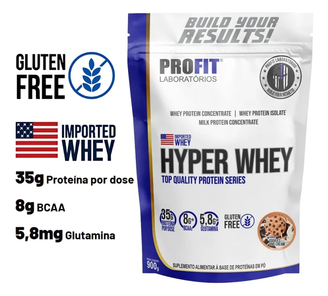 Hiper Whey 900g Profit labs - Imagem 2